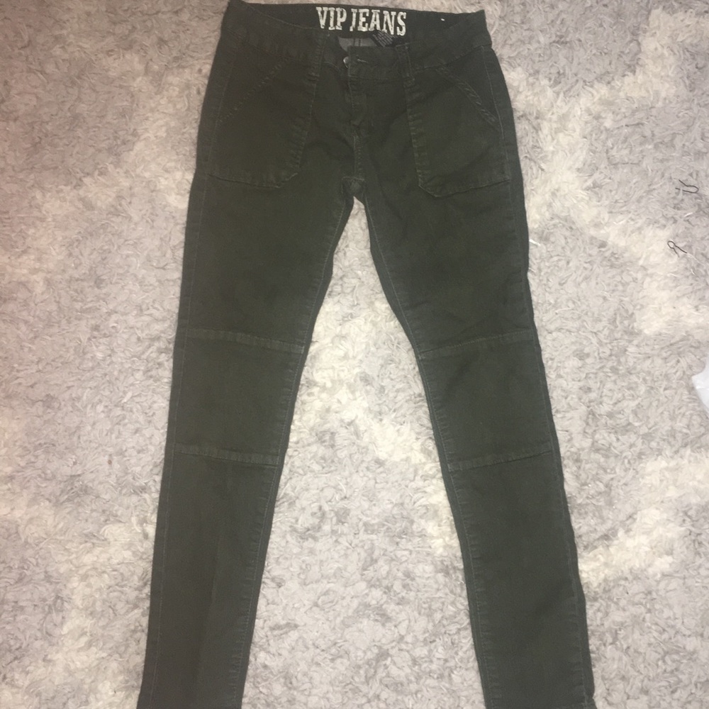 Green pants